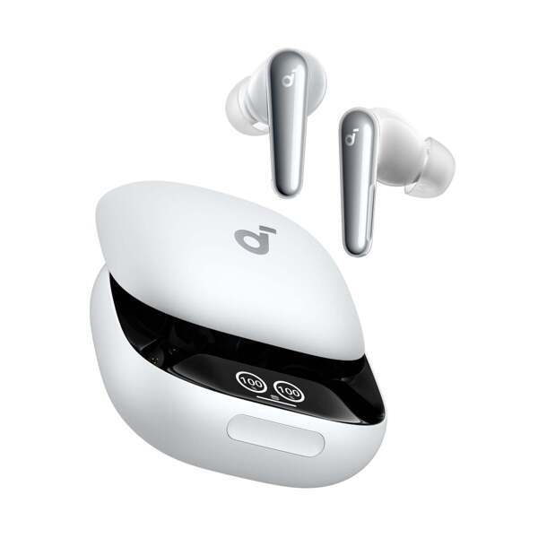 Soundcore Liberty 4 Pro Anker, беспроводные наушники с шумоподавлением White