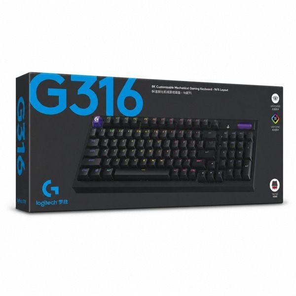 Logitech G316 — механика и сменные свитчи