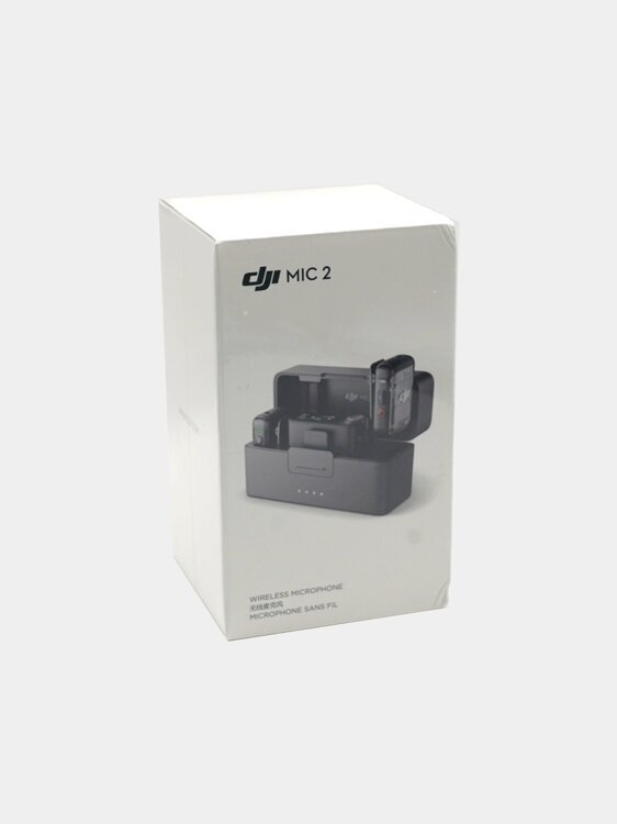 DJI Mic 2 — беспроводной микрофон нового поколения для качественного звука в блогах и интервью.